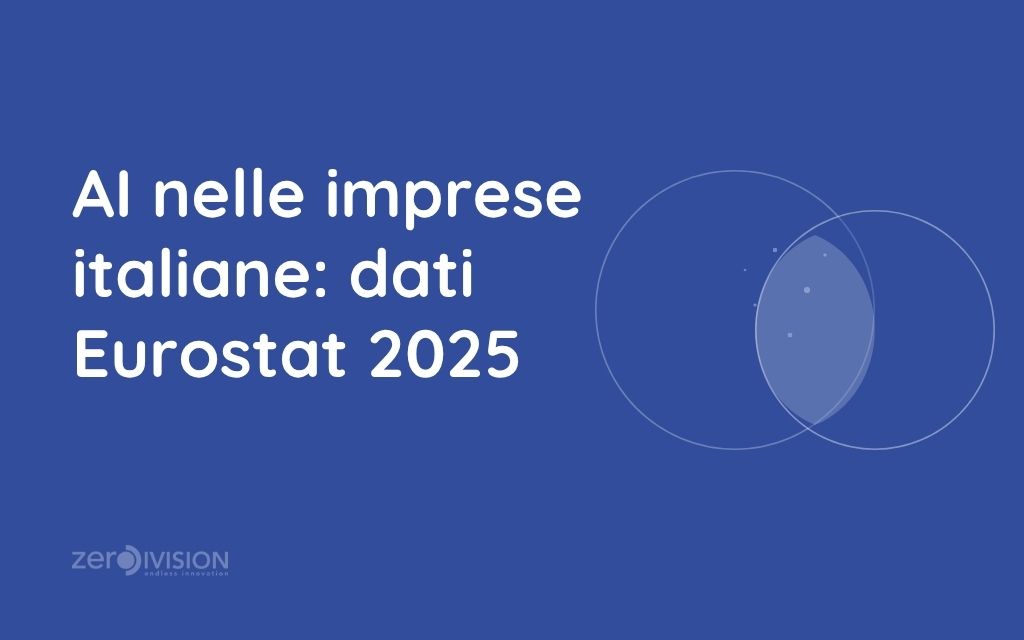 AI nelle imprese italiane dati Eurostat 2025 e confronto UE